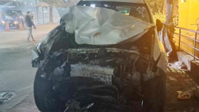 Munna was not in the driver's seat in the Khilkshet accident