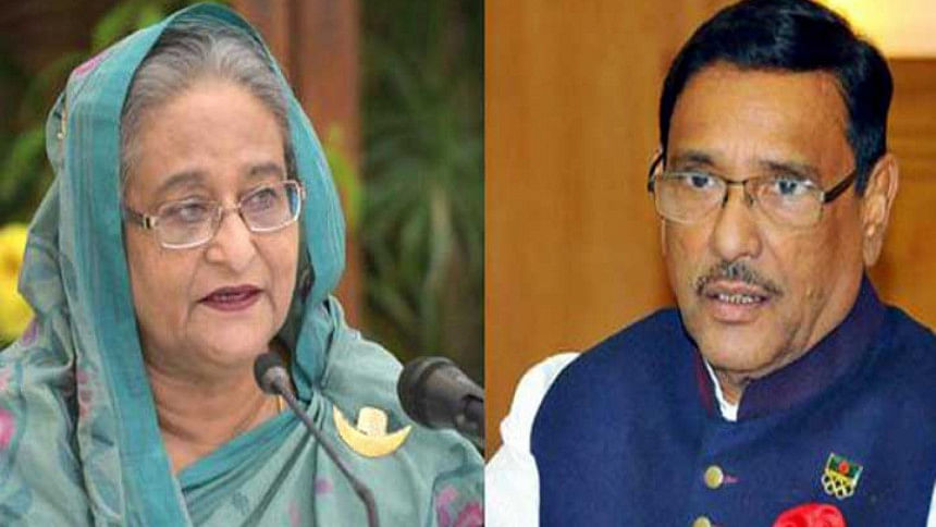 Sheikh Hasina and Obaidul Quader sued for student's murders