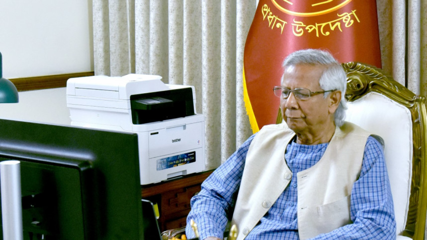 Prof Yunus joins third 'Voice of the Global South Summit' virtually