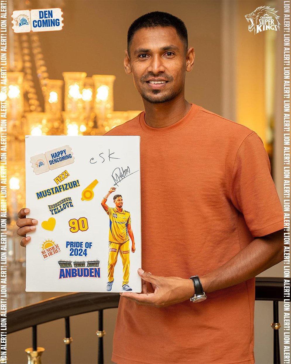 Cricketer Mustafizur Rahman