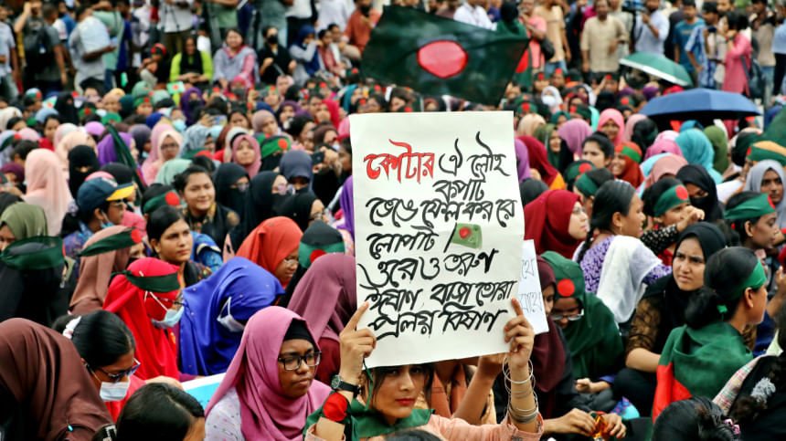 ‘The July uprising was about truth and justice’