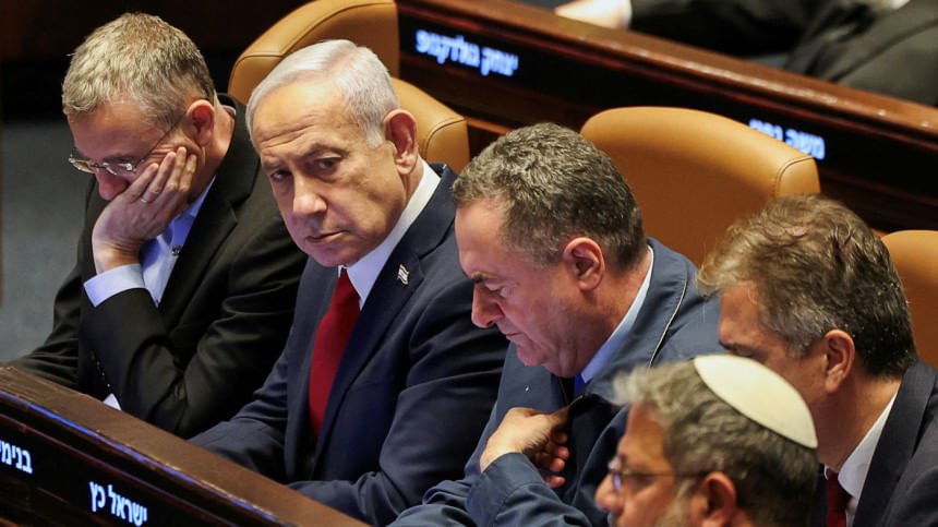 Benjamin Netanyahu in Knesset