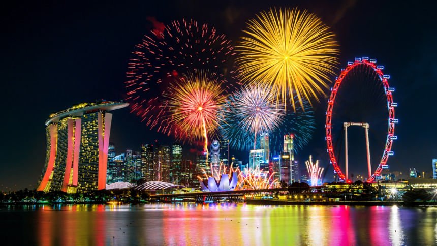 firework displays singapore