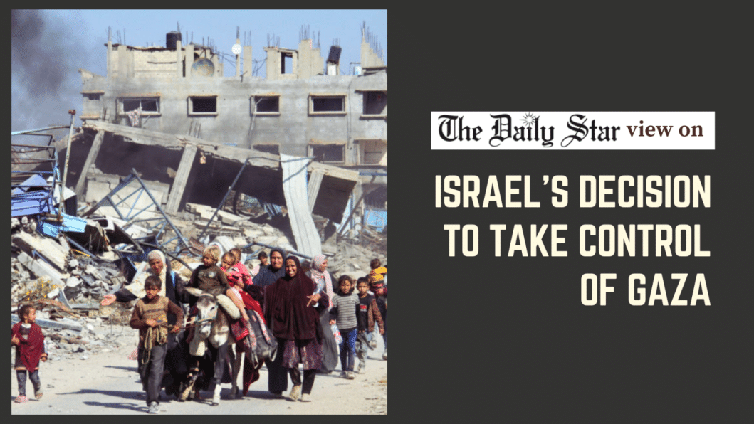 Israel’s plan for Gaza condemnable