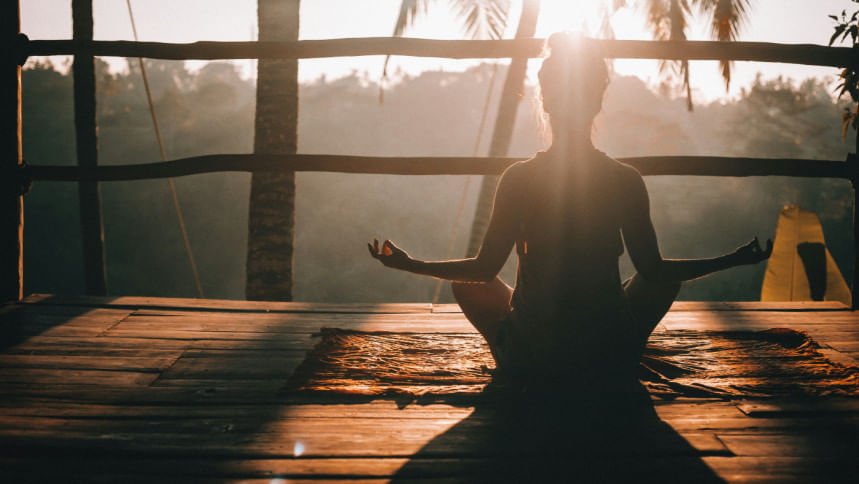 Calm the mind and body with simple yoga breath practices