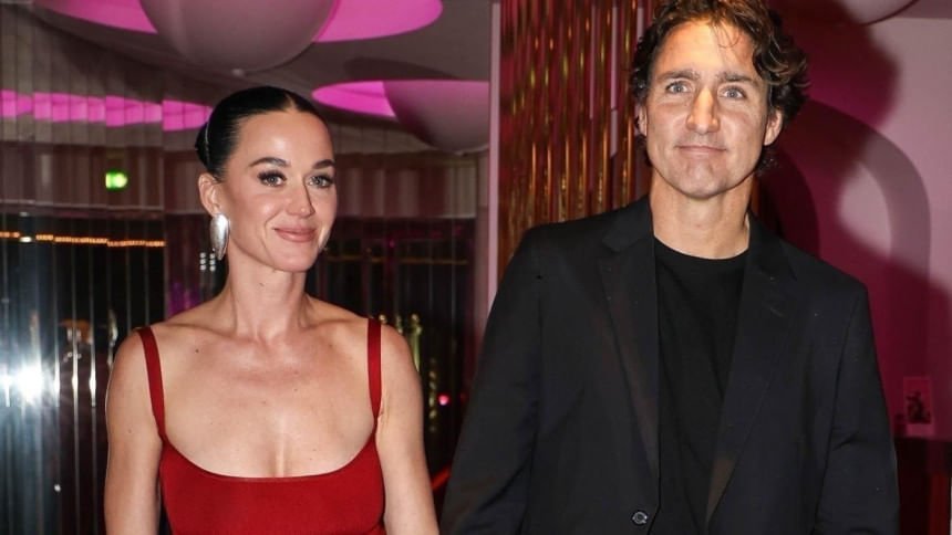 Katy Perry and Justin Trudeau make first public appearance as a couple in Paris