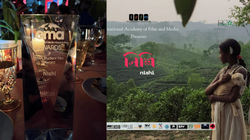 Bangladeshi film ‘Nishi’ wins award at EMA awards
