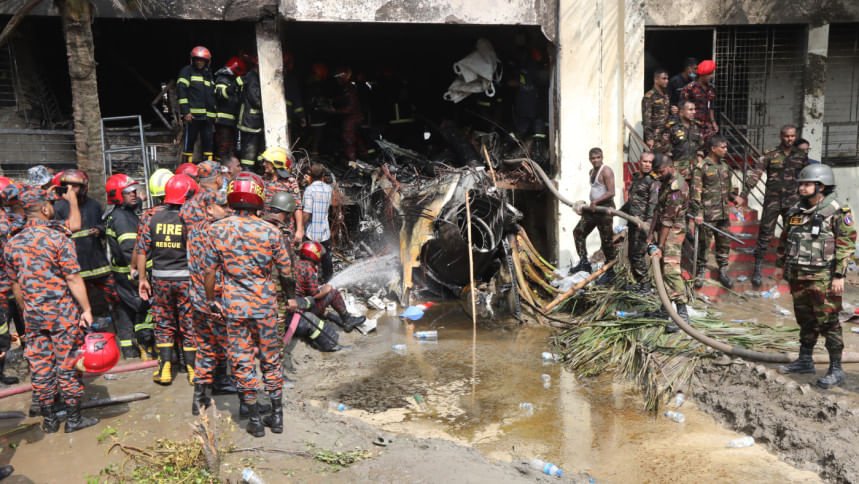 uttara milestone plane crash student deaths