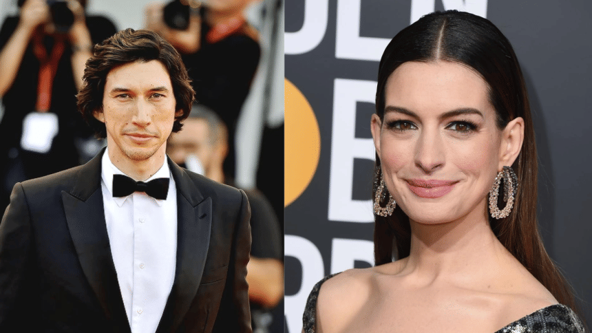 Adam Driver and Anne Hathaway to star in military drama ‘Alone at Dawn’